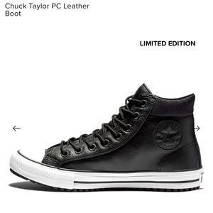Converse Limited Edition Chuck Taylor PC Leather High Top Sneaker Sz 10 - Men’s